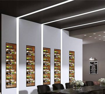 انواع چراغ خطی یا انواع چراغ لاینر در سقف کاذب کناف