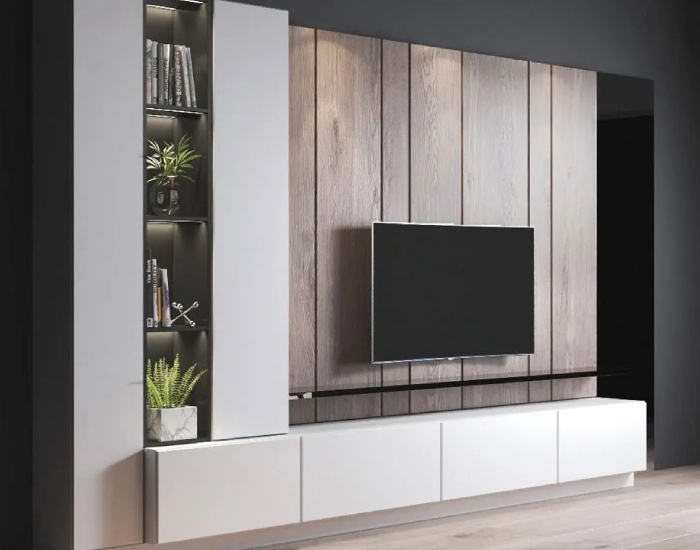 جذابترین ایده های دكوراسيون پشت تلويزيون!