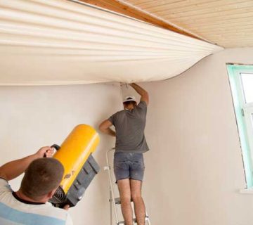 آب گرفتگی پشت سقف کشسان