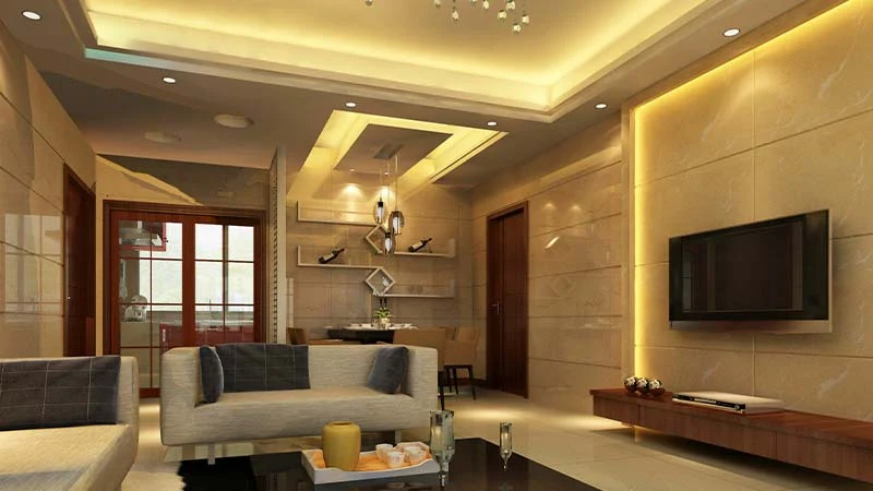 تاثیر روان شناختی نورپردازی سقف کشسان