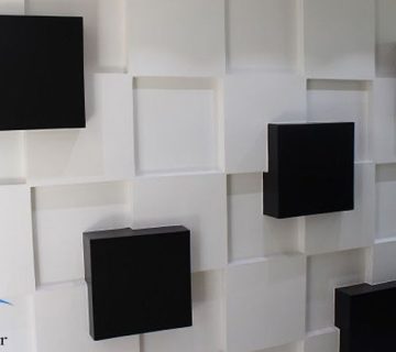 اجرای انواع دیوارهای ساده و رنگی دکوراتیو کناف