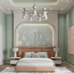 کناف پشت تخت خواب