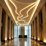 کناف سقف پذیرایی ال شکل