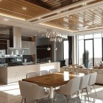 سقف کاذب آشپزخانه pvc