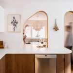 modern kitchen brass lined arches 010424 1052 01