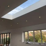 سقف کاذب شیشه ای و فلزی