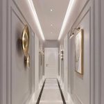 کناف سقف راهرو ساده