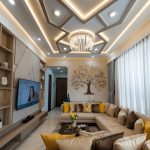 21 Warm Inviting Ceiling Lighting Ideas for Your Living Room 1 1