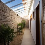 سقف نورگیر حیاط خلوت