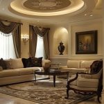 کناف سقف پذیرایی گرد