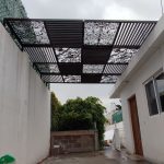 سقف نورگیر حیاط خلوت