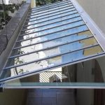 سقف نورگیر حیاط خلوت