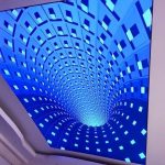 سقف سه بعدی سرویس بهداشتی