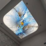 سقف کاذب توالت سه بعدی