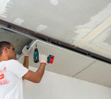 اموزش نصب سقف کاذب حمام