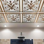 سقف کاذب آشپزخانه ساده