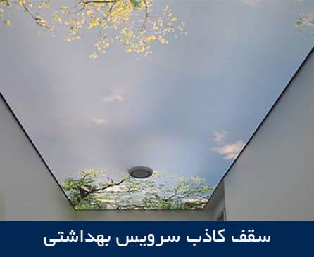 سقف کاذب سرویس بهداشتی
