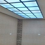 سقف کاذب سرویس بهداشتی طرح دار