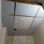سقف کاذب طلقی سرویس بهداشتی