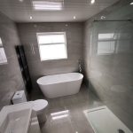 سقف دستشویی پی وی سی