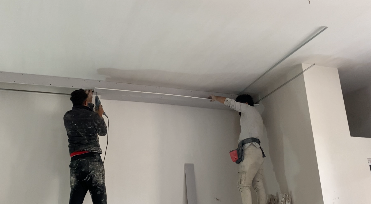 حداکثر فاصله کناف از سقف