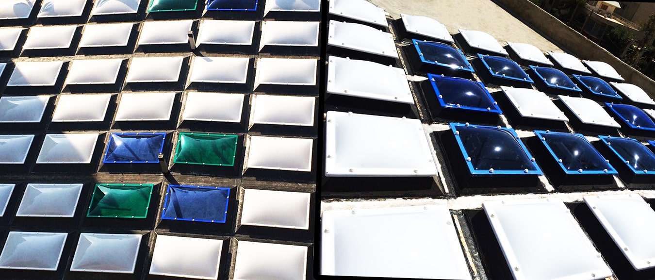 نورگیر حبابی