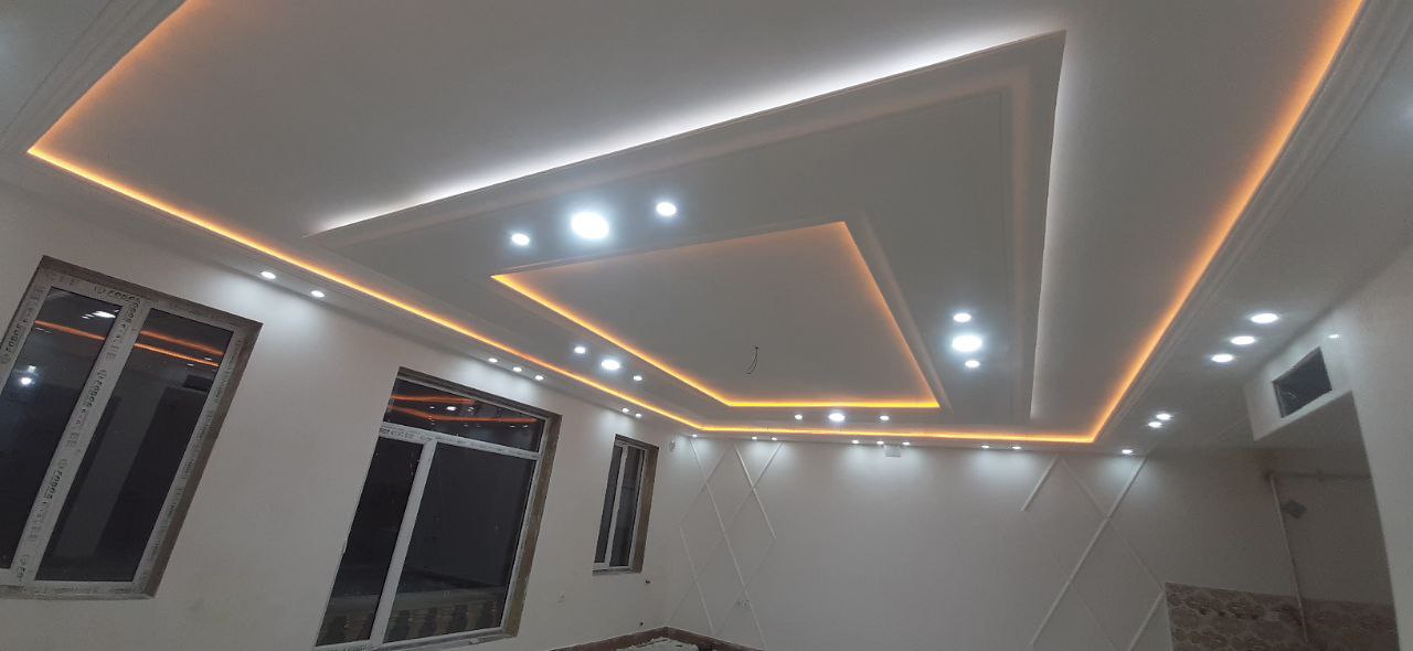 اموزش نصب کناف نور مخفی