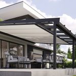 سقف متحرک حیاط خلوت