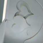 کناف اتاق خواب طرح قلب