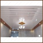 سقف پی وی سی سفید براق