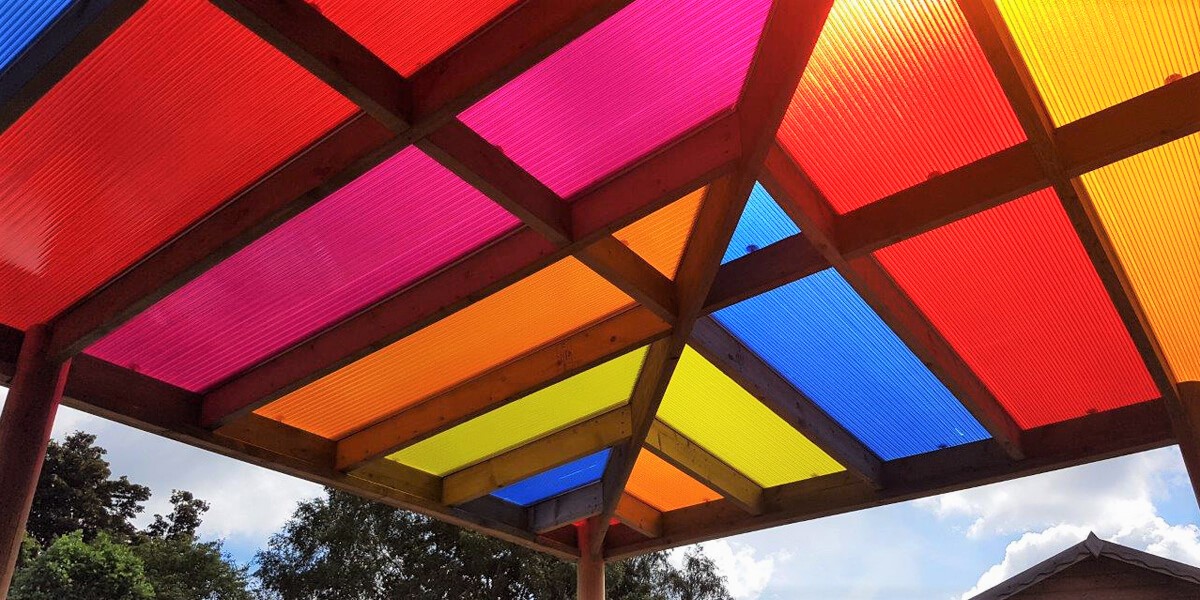 پلی کربنات رنگی