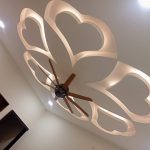 کناف اتاق خواب طرح قلب