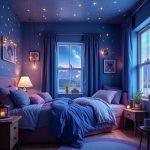 سقف کهکشانی اتاق خواب