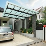 سقف پارکینگ پلی کربنات