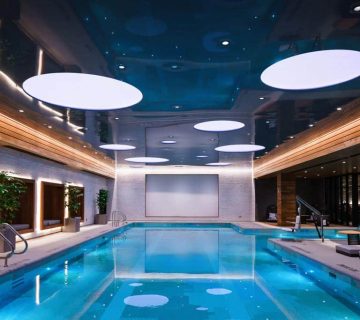 سقف استخر کشسان