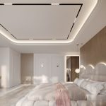 طرح کناف اتاق خواب جدید