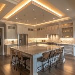 سقف آشپزخانه زیبا