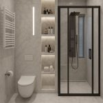 دیوار کناف سرویس بهداشتی