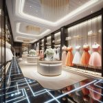 سقف کناف مغازه بوتیک