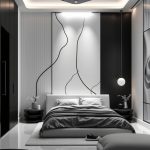 سقف اتاق خواب جوان