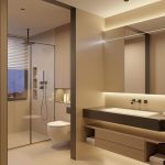 دیوار کناف سرویس بهداشتی