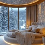 سقف اتاق خواب جوان