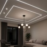 طرح کناف ساده برای پذیرایی