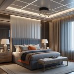 سقف اتاق خواب جوان