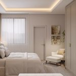 کناف ساده اتاق خواب