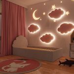 کناف اتاق کودک ماه و ستاره