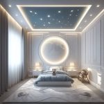 سقف اتاق خواب جوان